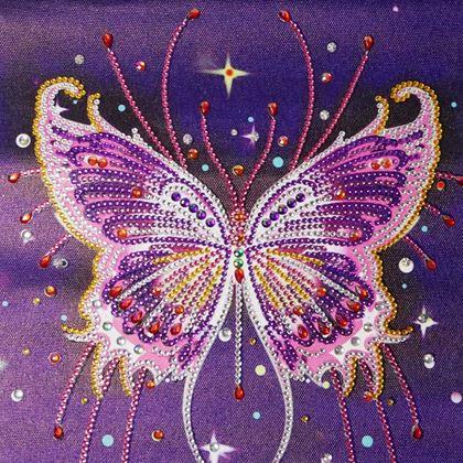 Obrazek z Specjalny haft diamentowy  -  motyl