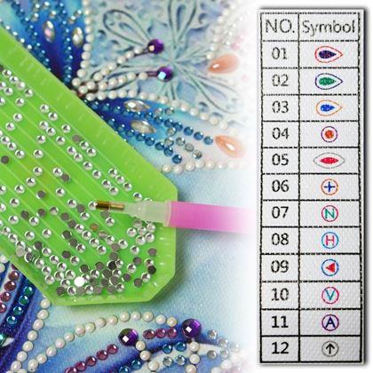 Obrazek z Specjalny haft diamentowy  -  kwiaty