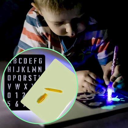 Obrazek z Świecąca tablica do rysowania - A5