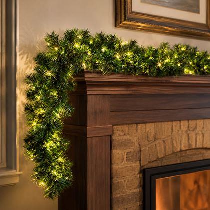 Obrazek z Świąteczna girlanda LED świecąca - 5,7 m