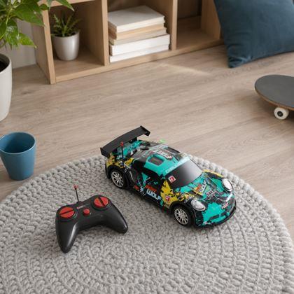 Obrazek z Świecące zdalnie sterowane auto do driftu