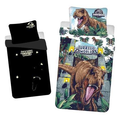 Obrazek z Pościel Jurassic World – Roar – efekt świecenia, 140x200, 70x90 cm
