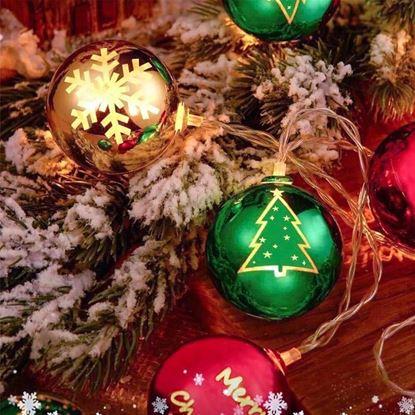 Obraz LED światelný łańcuch - ozdoby świąteczne