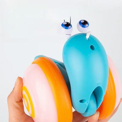 Obraz Zabawka do ciągnięcia - świecący ślimak