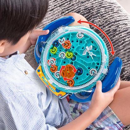 Obraz Kulowy labirynt - zębate koła