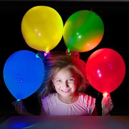 Obraz LED świecące baloniki