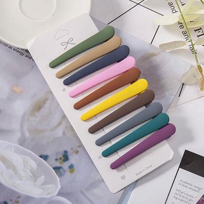 Obraz Kolorowe klamry do włosów 10 szt.