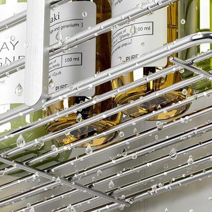 Obraz Samoprzylepna półka prysznicowa ze stali nierdzewnej 30 cm