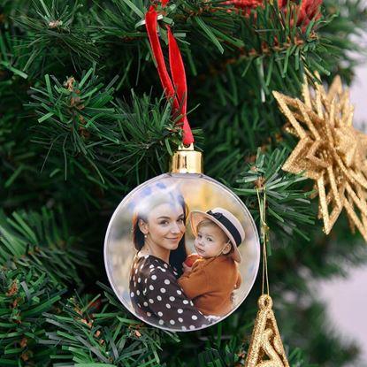 Obraz Świąteczna ozdoba ze zdjęciem