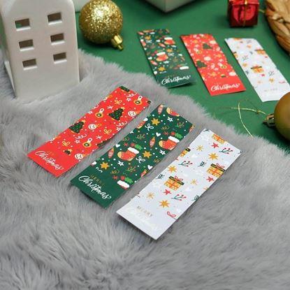 Obraz Naklejki świąteczne na prezenty 90 szt.