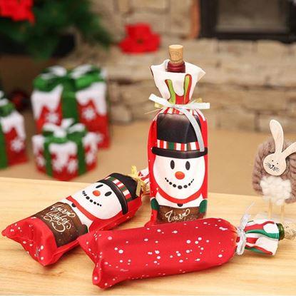 Obraz Świąteczne opakowanie na butelkę