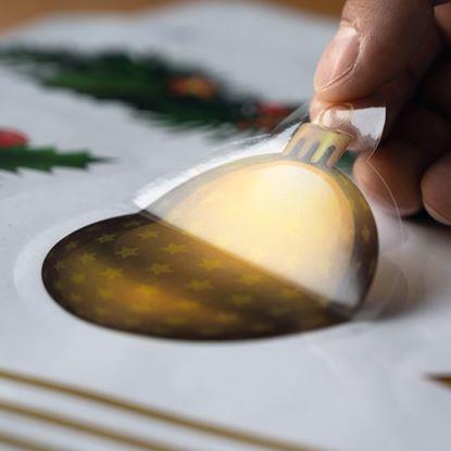 Obraz Świąteczne naklejki na okna 