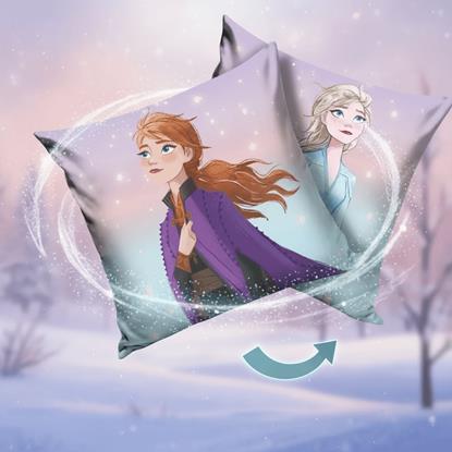 Obraz Dwustronna poszewka na poduszkę – Kraina Lodu siostry Elsa i Anna