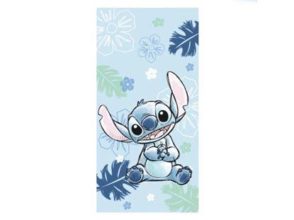 Obraz Dziecięcy ręcznik frotte Lilo i Stitch Niebieski 70x140 cm