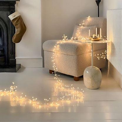 Obraz Świetlny łańcuch LED girlanda 3 m